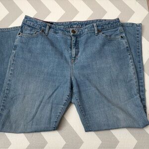 Lands' End Light Blue Straight Leg Jeans